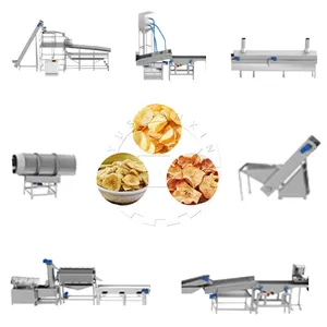 Industrial Potato Chips Making Machine Pringles Potato Chips Making Machine For Sale