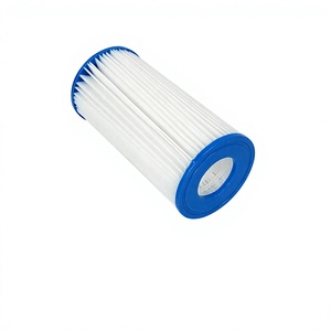 Cartouche filtrante plissée Degao 5/10 pouces 20μm à grand débit pour la filtration des sédiments liquides de refroidissement de piscine - Product Image 1