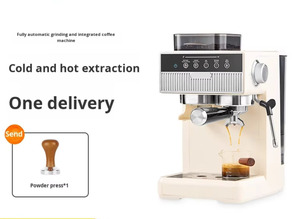 Machine à Café Italienne Entièrement Automatique et Intelligente avec Double Fonction d'Extraction et Broyeur Intégré - Product Image 4