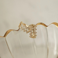 Offre Spéciale 925 Sterling Argent 18k or Plaqué Bijoux Glitter Boucles D'oreilles Pour Les Femmes