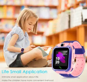 2024 Waterproof Kids Smart Watch SOS Antil-lost Smartwatch Baby GPS Clock Call Location Tracker Watch Bracelet With Game