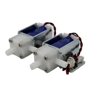 12V DC katup Solenoid Magnet permanen, 8.0V ~ 14.4V untuk penggunaan air minum dan cairan