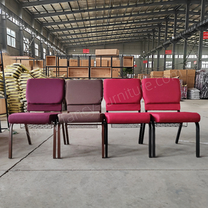 Chiesa ad alta densità a prova di fuoco sedie chiesa teatro commerciale mobili che soddisfano gli standard del fuoco Regno Unito sedia della chiesa - Product Image 6