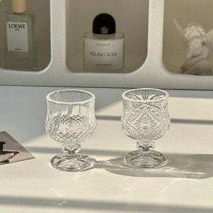 Vaso <span class=keywords><strong>de</strong></span> Tequila/Cherry Pequeño con Relieve, Vaso Vintage con Tallo, <span class=keywords><strong>Copa</strong></span> <span class=keywords><strong>de</strong></span> Agua, Venta al Por Mayor - Product Image 4