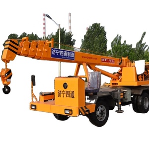 Sitong factory price 5 ton <strong>coles</strong> <strong>crane</strong> wheel excavator <strong>crane</strong> cn shn truck mounted mobile <strong>crane</strong> price LUYING - Product Image 1