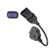 OBD2 Diagnostic 16 broches femelle à 8 broches ATV câble adaptateur Ptfe faisceau de câblage isolé pour l'utilisation du véhicule