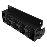 Panel Patch Fiber Optik FS MPO Adapter Connector Plate 12-24 Core 1.5mm Baja Dingin Garansi 30 Tahun