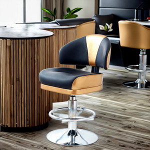 Luxury High End Stylish European Style Entertainment VIP Swivel <strong>Chairs</strong> Playing Metal Casino Dealer <strong>Chairs</strong> - Product Image 1