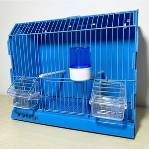 Jaula Metálica Simple para Exhibición <span class=keywords><strong>de</strong></span> Aves, Ideal para Pinzones, <span class=keywords><strong>Canarios</strong></span> <span class=keywords><strong>y</strong></span> Pinzones Perla - Jaula <span class=keywords><strong>de</strong></span> Exhibición <span class=keywords><strong>de</strong></span> Aves <span class=keywords><strong>de</strong></span> Alta Calidad - Product Image 4