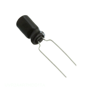 ตัวเก็บประจุ UVR2A4R7MDD1TA เรเดียล4.7 uF 20% uF 100V มีรูผ่านรู4.7 uF - Product Image 1