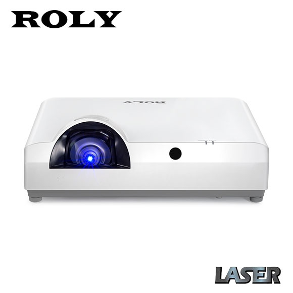 ROLY RL-C40SW+ C40W+ Laser 0.5 Short Throw Projector 4000 Lumens WXGA 1280*800Professional Projector for Interactive Classroom