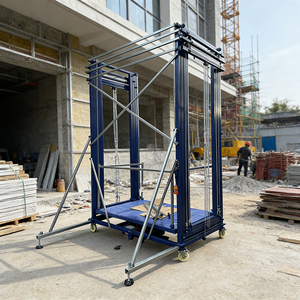 Plateforme élévatrice hydraulique mobile à commande à distance, hauteur de levage de 2 à 10 m, capacité de charge de 500 kg, <span class=keywords><strong>échafaudage</strong></span> électrique pour la construction et l'entretien - Product Image 5
