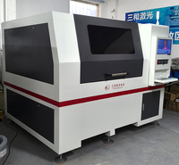 Máquina de corte por láser SMT de alta venta de 200W utilizada para impresora PCB, plantilla de malla, máquina de corte por láser de hoja de Metal, cortador láser