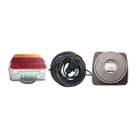 Nouvelle ampoule LED Anka 12-24V pour feux arrière (gauche et droite) Accessoires pour camions et remorques IP67 Style européen Homologué E-mark Modèle 59600