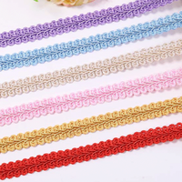 Erkoumi Eco-Friendly High Centipede Ruban Matériel De Couture Rouge Bleu Violet pour Vêtements Artisanat Accessoires Tressé Dentelle Garnitures