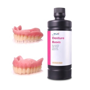 Résine d'impression 3D biocompatible et haute résistance <span class=keywords><strong>iFUN</strong></span> pour bases de prothèses dentaires - Product Image 1