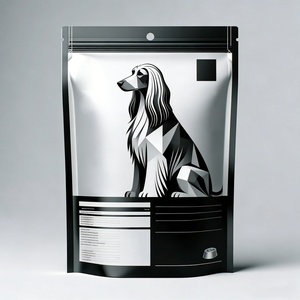 ถุงบรรจุภัณฑ์อาหารสัตว์เลี้ยงแบบมีซิป พิมพ์โลโก้ได้  แบบก้นแบน  ขนาด 20 กก.  ผิวด้าน  บรรจุ 5 ปอนด์ 20 ปอนด์ 40 ปอนด์ สำหรับใส่ขนมสุนัข - Product Image 3