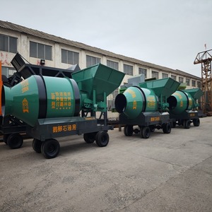 Mezclador de hormigón JZM con componentes de núcleo de motor diésel que incluyen bomba para proyectos de construcción - Product Image 3