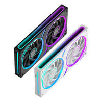 Refroidisseur d'eau pour processeur LOVINGCOOL série FL 360 mm, ventilateur ARGB 120 mm intégré avec branchement inversé, radiateur pour boîtier PC, logo personnalisé disponible dès maintenant