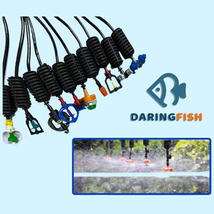 Microaspersor Duradero DaringFish <span class=keywords><strong>de</strong></span> POM, Rotación <span class=keywords><strong>de</strong></span> 360 Grados, Rociador Colgante para Riego por Nebulización, Uso <span class=keywords><strong>en</strong></span> Jardín, Granja y Hogar, 0.5-2.0mm - Product Image 6