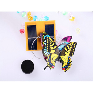 Solar Powered <b>Butterfly</b> With Mono Si Cell Water Resistant Outdoor Garden Decor <b>Light</b> - Product Image 1