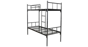 High Quality School Dormitory Solid Metal <b>Double</b> Decker <b>Bunk</b> <b>Beds</b> Twin <b>Bunk</b> <b>Beds</b> - Product Image 3