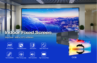 Écran LED commercial intérieur TOPvision, mur d'affichage LED SMD pour la publicité, les salles d'exposition et les conférences