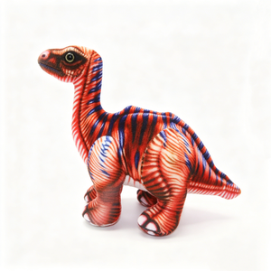 Peluche de dinosaurio personalizado para niños, animal de peluche con temática jurásica, regalo para amantes de los dinosaurios, regalo de cumpleaños, peluche de dinosaurio - Product Image 4
