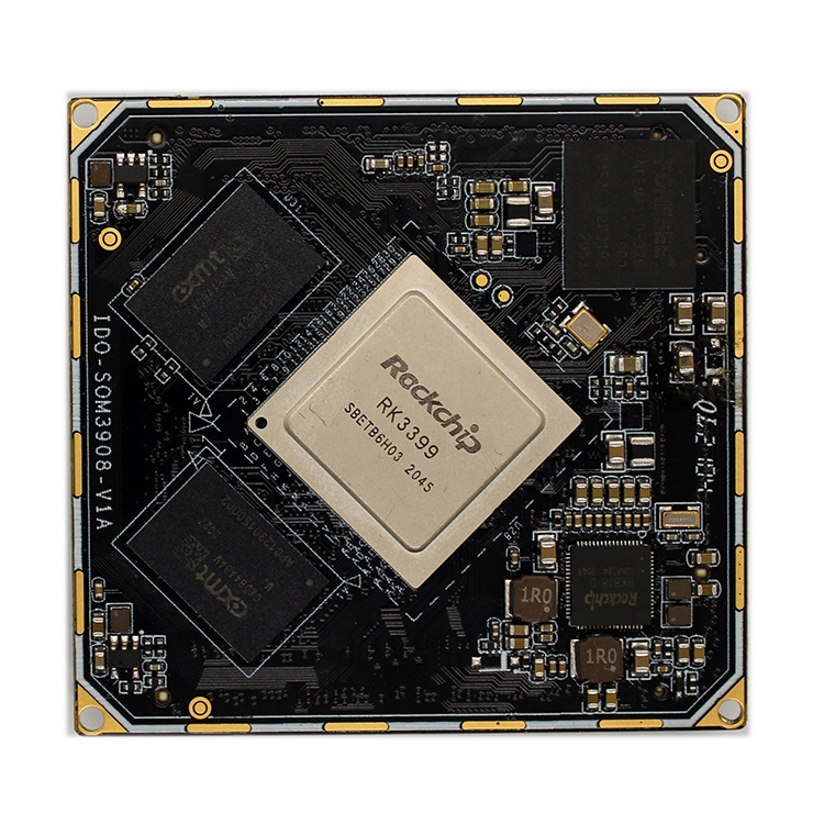 RK3399 compute module and carrier follow 96Boards SOM spec