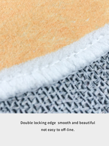 Tapis rond lavable antidérapant en polyester 3D amusant pour enfants, tapis de sol pour salon et chambre à coucher, pour la maison et les pique-niques - Product Image 6