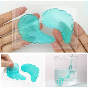 Bosman, Etiqueta Privada, venta al por mayor, hoja moderna de lujo, descanso en frío, refrigeración, cristal, colágeno, hidrogel, <span class=keywords><strong>Gel</strong></span>, paquete, máscara para <span class=keywords><strong>ojos</strong></span> - Product Image 5