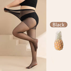 Collants transparents pour femmes 10D Collants Control Top Invisible Renforcé Orteils <span class=keywords><strong>Noir</strong></span> <span class=keywords><strong>ou</strong></span> Nude - Product Image 4