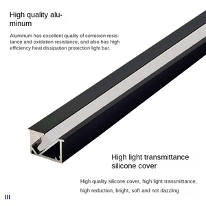 Profilé LED en aluminium en forme de T, surface anodisée, modèle T6, tempérage T6, blanc chaud 3500K, dimmable - Product Image 5