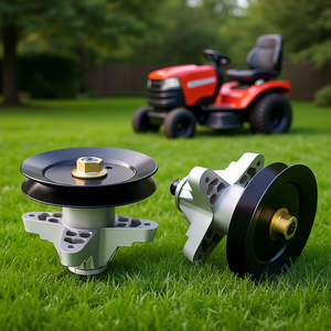 Conjunto de 3 Ejes de Repuesto para Plataforma de Corte Cub Cadet 50, Piezas para Tractor Cortacésped - Product Image 2