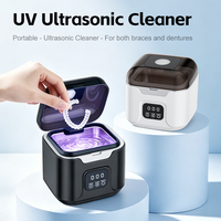 Nettoyeur dentaire ultrasonique à usage domestique, taux de stérilisation élevé pour les aligneurs, les prothèses dentaires, les appareils orthodontiques