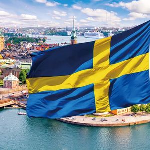 Рекламный продукт, оптовая продажа, высококачественный прочный 3x5 футов 100% полиэстер, персонализированные шведские национальные флаги на заказ - Product Image 2