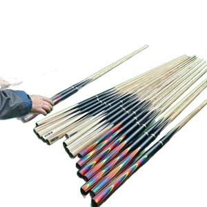 Taco de billar secreto con diseño de plumas coloridas, estilo chino, para snooker y billar de ocho bolas, para membresía en sala de billar. - Product Image 5