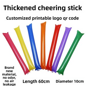 Bâtons de cheering gonflables et accessoires ballons – Non toxiques, réutilisables pour événements sportifs et célébrations d'anniversaire, utilisation en extérieur - Product Image 2