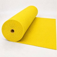 Tapis d'exposition en polyester, toutes couleurs, taille personnalisée, antidérapant, ignifuge, revêtement de sol pour salons professionnels, hôtels et banquets