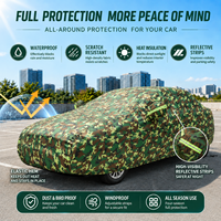 Housse de protection intégrale pour voiture, imperméable, anti-UV, anti-poussière, protection contre les intempéries, pour concessionnaires, flotte de location, stockage