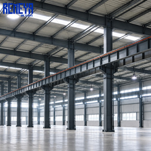 Taller Prefabricado de Estructura de Acero Ligero, Almacén, Edificio Industrial con Pared de Panel Sándwich Metálico - Product Image 4