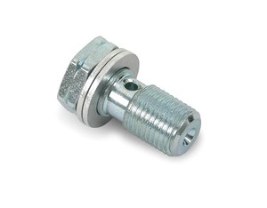 2Pcs de acero inoxidable de M10 x 1,25mm perno Banjo de la motocicleta - Product Image 1