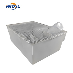 Scatola di alimentazione per topi Rital ratto vasche da laboratorio gabbie per topi R5 gabbia per allevamento di roditori di grandi dimensioni - Product Image 1