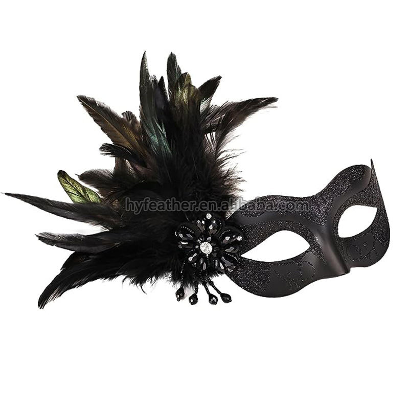 5 Rooster mask black
