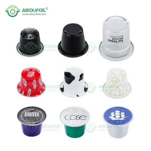 Cápsula de café con tapa impresa, papel de aluminio de sellado térmico desechable, cápsula de café vacía, Infusor de taza de té - Product Image 4