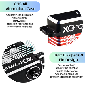 XQ-Power 12V 40kg.cm Torque Brushless Digital High-Performance Aluminum Water Resistant UAV <b>Drone</b> RC RC Airplane Parts - Product Image 3