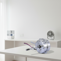 Moteur BLDC à rotor externe à faible vibration et à économie d'énergie pour les petits appareils de refroidissement ménagers