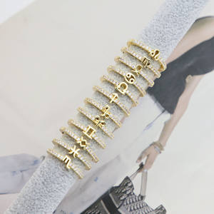 2024 femmes 12 anneaux ouverts du zodiaque pour femme mode bijoux mariage Couples mignon dames couleur or métal bélier <span class=keywords><strong>taureau</strong></span> anneau - Product Image 1