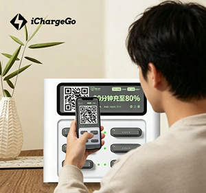 Station de charge rapide pour smartphones avec 6 emplacements, spécialement conçue pour l'Afrique, personnalisable - Product Image 5