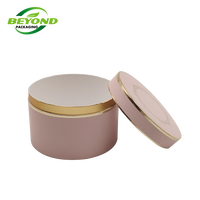 Récipient en papier personnalisé avec logo d'estampage en or emballage cylindrique tube en papier de boîte ronde cosmétique pour bouteille de crème pour le visage